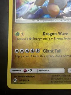 Dragonite 96/149 Holo -Sun & Moon Base Set - NEAR MINT NM - Pokemon TCG - #1 - Image 4