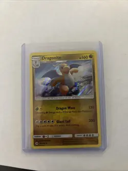 Pokemon TCG 2017 Dragonite Holo Card 96/149 Sun and Moon Base Set - Image 2