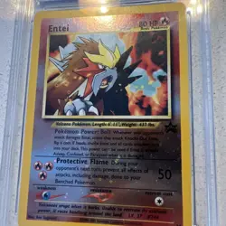 ENTEI 2001 Pokemon 3 Movie Promo #34 ACE 7 NM Reverse Foil Holo Rare PSA - Image 2