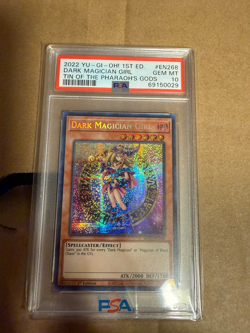 Dark Magician Girl Yugioh 2022 MP22-EN268 Secret Rare 1st Edition PSA 10 - Image 1