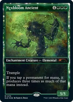 MTG English Nyxbloom Ancient (Halo Foil) NM Foil Secret Lair - Image 1