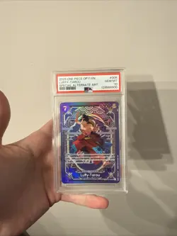 PSA 10 Luffy-Tarou ST18-005 SR SP A Fist of Divine Speed ONE PIECE Card English - Image 1