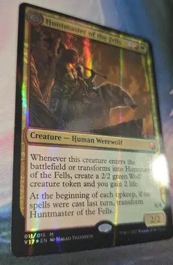 FOIL Huntmaster of the Fells ~ PACKFRESH ~ From the Vault: Transform ~ Free Ship - Image 2