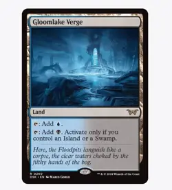 Gloomlake Verge - Duskmourn (DSK) - MTG Rare #260 | Regular Card - Image 1