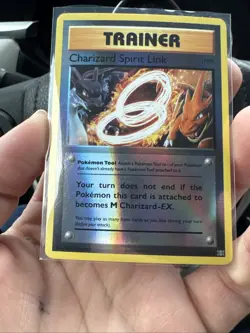 Pokemon Card - Charizard Spirit Link 75/108 - Evolutions Reverse Holo - Image 1