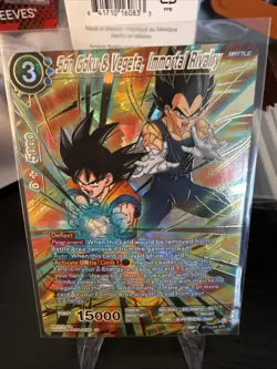 Dragon Ball Super Card Game Son Goku & Vegeta Immortal Rivalry #bt19-048 SPR NM - Image 1