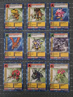 Vintage Digimon Battle Series 1 Cards Complete Starter Deck Set Saberleomon ++ - Image 1