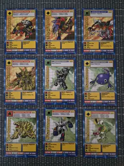 Vintage Digimon Battle Series 1 Cards Complete Starter Deck Set Saberleomon ++ - Image 3