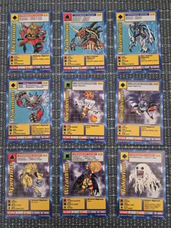 Vintage Digimon Battle Series 1 Cards Complete Starter Deck Set Saberleomon ++ - Image 5
