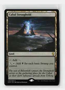 Cabal Stronghold Dominaria Magic The Gathering MTG Card - Image 1