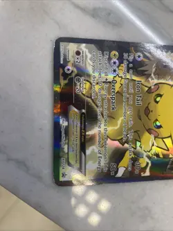 Pikachu EX XY124 XY Promos - Pokemon Card - LP - Image 3