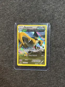 Dragonite Pokemon Trading Card Game card from the XY Roaring Skies expansion set - Image 1