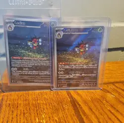 Ledian 144/142 2024 Pokemon Stellar Crown 👑 PLUS JAPANESE VERSION (2 CARDS) - Image 1