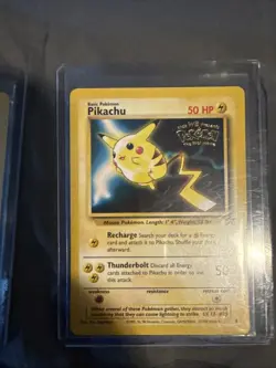 Pokemon TCG Pikachu #4 Stamped 1999 WB Movie Black Star Promo Card - Image 4