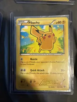Pokemon TCG Pikachu #4 Stamped 1999 WB Movie Black Star Promo Card - Image 5