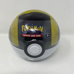 Pokemon TCG Ultra Ball Tin (Q4 2025 - Black/Yellow, 4.5 in - 3 Booster Packs - Image 1