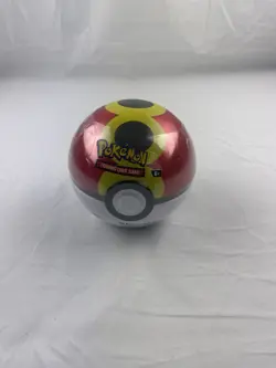 Sealed New - Pokemon TCG: Poke Ball Pokeball Tin - 2024 - 3 Booster Packs PKC - Image 1