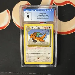 Pokemon Cards: Wizards Black Star Promo: Dragonite 5 CGC 9 - Image 1