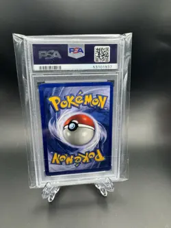 1999 Pokemon Movie Promo Dragonite Black Star Promo Card #5 Graded PSA 9 - Image 2