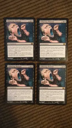 Magic: the Gathering / MtG Gibbering Descent x4 Future Sight - Image 1