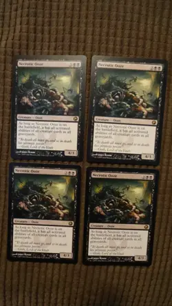 Magic: the Gathering / MtG Necrotic Ooze x4 Scars of Mirrodin - Image 1