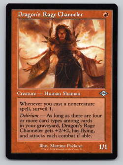 Dragon's Rage Channeler Retro Frame - Modern Horizons 2 MTG - Image 1