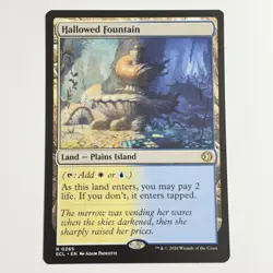 Hallowed Fountain 265 R Lorwyn Eclipsed Magic the Gathering MTG NM - Image 1