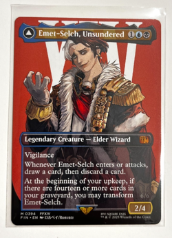 MTG - Final Fantasy - Emet-Selch, Unsundered Borderless - Mythic 0394 - Image 1