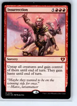 Magic_the_gathering Commander Masters #236 Insurrection .VO4 - Image 1