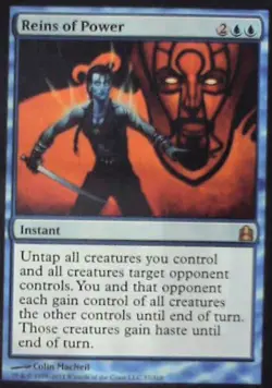 Reins of Power - Commander: #57, Magic: The Gathering Nm C252 - Image 1