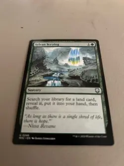 Sylvan Scrying 248 MTG Commander M3C Uncommon NP NRMT - Image 1
