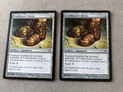MTG Trailblazer's Boots Zendikar 208 Regular Artifact Magic The Gathering NM X2 - Image 1