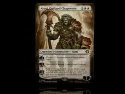 Ajani, Outland Chaperone #284 Mythic (Borderless) (Non-Foil) MTG Lorwyn Eclipsed - Image 1