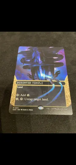 Deserted Temple (Borderless) Edge of Eternities #11 Magic The Gathering. - Image 3