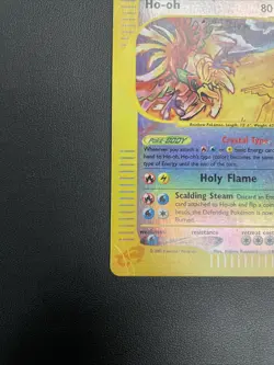 POKEMON SKYRIDGE HO-OH Crystal Rev. Holo 149/144 Secret Rare (Read Description) - Image 2