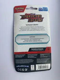Pokemon TCG Destined Rivals Premium Checklane Blister Skeledirge *NEW & SEALED* - Image 2