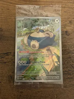 Snorlax SVP 051 Black Star Promo Pokemon TCG New Sealed Near Mint - Image 1