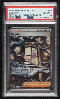 Grusha Special Illustration Rare Pokemon Scarlet & Violet Paldea Evolved SV02 - Image 1