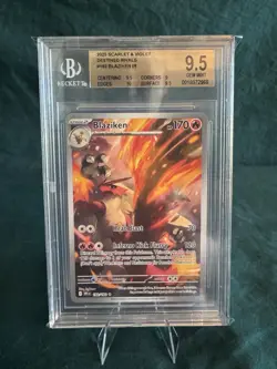 Pokemon - Blaziken 192/182 Destined Rivals IR - BGS 9.5 GEM MINT - Image 1