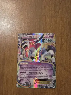 Pokemon TCG Hoopa-EX Ancient Origins 36/98 Holo Holo Rare EX - Image 1