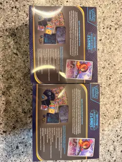 Phantasmal Flames Pokemon Center ETB Elite Trainer Box Lot of 2 - Image 2