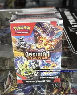 Pokemon TCG Scarlet & Violet Obsidian Flames Booster Bundle New Sealed - Image 1