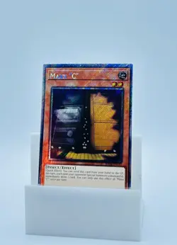 Yu-Gi-Oh! Maxx “C” RA04-EN150 Platinum Secret Rare 1st Ed. - Image 1