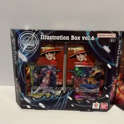 One Piece Illustration Box Vol 5 and Vol 6 Lot IN HAND Sealed PRB-02 OP-13 - Image 2