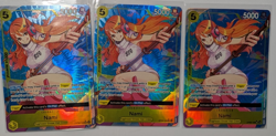 One Piece - Two Legends - Nami Alt Art (Parallel) OP08-106 - English x3 LP - Image 1