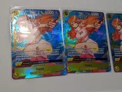 One Piece - Two Legends - Nami Alt Art (Parallel) OP08-106 - English x3 LP - Image 5