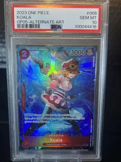 PSA 10, Koala OP05-006 AA!! 💎 One Piece TCG - Image 1