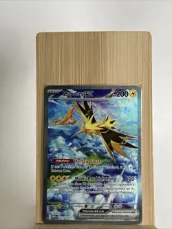 Pokemon TCG Zapdos EX Scarlet & Violet 151 Sir NM/M Condition - Image 1