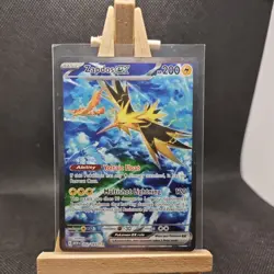 Zapdos EX #202/165 S&V 151 Special Illustration Rare Pokemon Card Pristine - Image 1