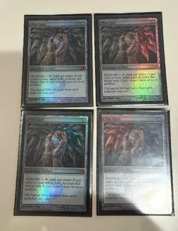 FOIL Mox Opal Scars of Mirrodin Playset (4x) LP Excellent Condition (2010) MTG - Image 2